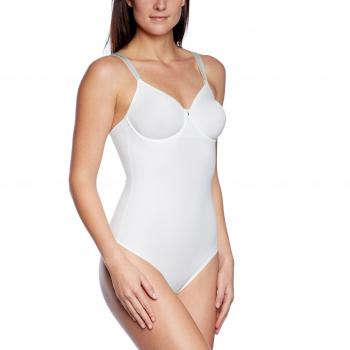 Triumph - Body para mujer, talla 105C, color Vainilla