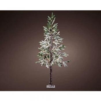 Árbol de Navidad Pino Microled Efecto Nevado 180 cm Everlands 8720093712995