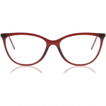 Gafas Cat Eye Montura Completa Plástico Marrón para Mujer - Gafas Anti-Azules - SmartBuy Collection