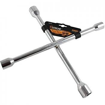 Hoteche - Llave Cruz Coche 14/17X21/23 Cromo Vanadio