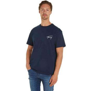 Tommy Jeans Men's Crew Neck Logo T-Shirt - Dark Night Navy - M