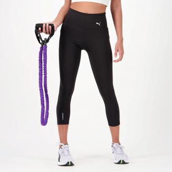 Puma Women's High-Waisted Leggings Train Favorite Forever 3/4 Black XS