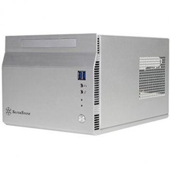 Silverstone SST-SG06S-Lite - Carcasa de Ordenador compacta Cubo Sugo Mini-ITX, Plata
