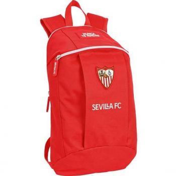 MOCHILA MINI SAFTA SEVILLA F.C. CON BOLSILLO VERTICAL 39X22CM