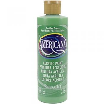 Americana Acrylic Paint 8oz-Festive Green