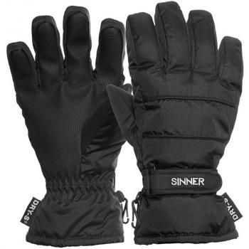 Sinner Vertana Guantes para Mujer, otoño/Invierno, Mujer, Color Negro - Negro, tamaño M