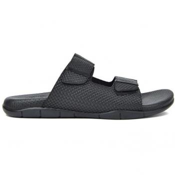 Sandalias de Hombre KANGAROOS SANDALIAS DE HOMBRE 519-11 PIEL NEGRO DOS VELCROS