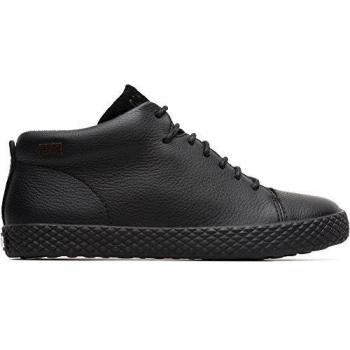 CAMPER Pursuit - Smooth Leather Black Boots for Kids, Size 31