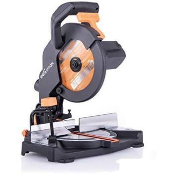 EVOLUTION POWER TOOLS R210CMS Sierra ingletadora Fabricada de un Compuesto multimaterial, 230 V, 210 mm