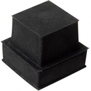 Contera Goma Cuadrada 32x32 mm. Bolsa 100 Unidades