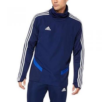 adidas TIRO19 WRM Top Sudadera, Hombre, Dark Blue/White, L