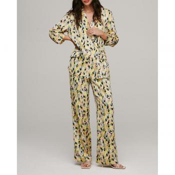Pantalón Vila Soffy Amarillo para Mujer