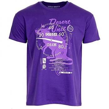Camiseta Call of Duty: Vanguard Rats and Dials Morado Talla XXL