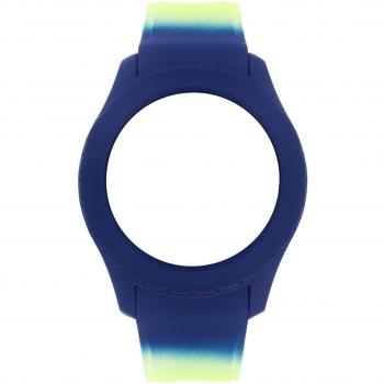 Reloj Watxandco Unisex Correa de silicona Modelo Smart Psicotropical/Blue&Green 49mm Referencia COWA3796