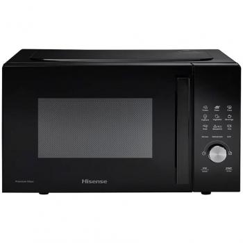 Microondas con Grill Hisense H23MOBSD1HG, 800W, Capacidad de 23 Litros, Color Negro