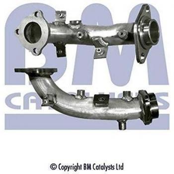 Tubo de escape BM CATALYSTS BM50186, compatible con vehículos específicos, fabricado en acero de alta calidad, diseño optimizado para mejorar el flujo de gases, fácil instalación y ajuste preciso