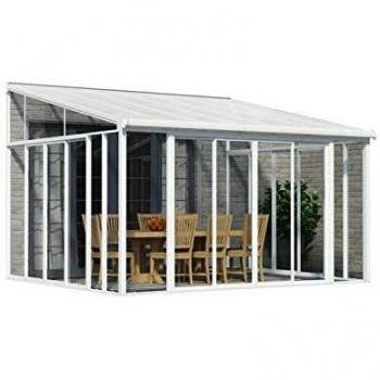Pérgola de Aluminio y Policarbonato 400x1000cm Patio Cover Canopia by Palram