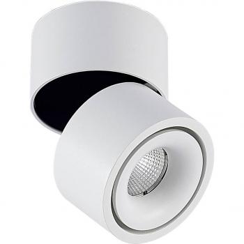 Foco de techo LED Arcchio Rotari, 1 luz, 6,1W, moderno, acabado en blanco, hecho de aluminio