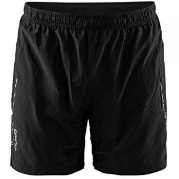 Craft Pantalones Cortos Esenciales de 7 Pulgadas para Hombre, Hombre, Pantalones Cortos, 1906037-999000-6, Negro, L