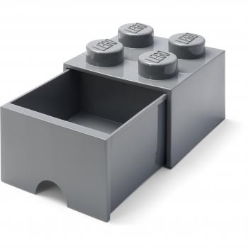 LEGO 4 Brick Drawer - Dark Gray