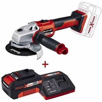 AMOLADORA BRUSHLESS TE-AG 18/125 Li BL + KIT STARTER CARGADOR Power-X 18V + BATERIA 18V 3Ah 1h EINHELL