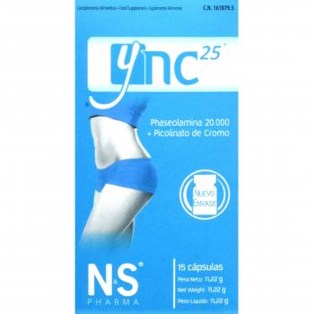 YNC 25 Complemento Alimenticio - 15 Cápsulas