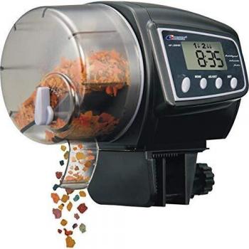 Dispensador Automático de Comida para Peces Aqua Butler Flamingo