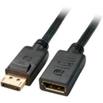 Cable DisplayPort 1 metro Negro de alta calidad con conectores dorados