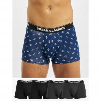 Urban Classics Men's Boxer Shorts 5-Pack - Anchor/Black/Charcoal