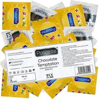 PASANTE - PRESERVATIVO SABOR CHOCOLATE BOLSA 144 UNIDADES