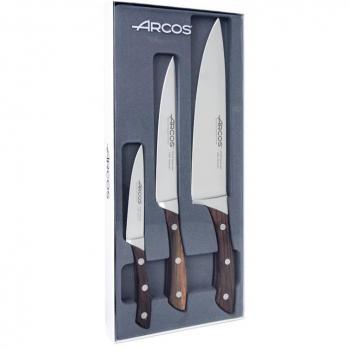 Arcos Natura - Set 3 Cuchillos de Cocina