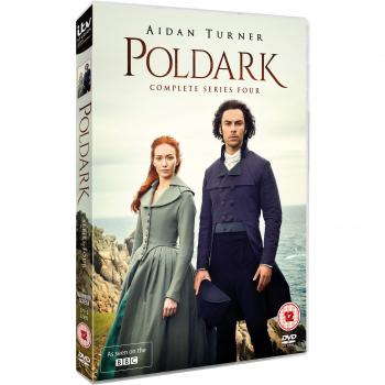 Poldark: Serie Completa Cuarta Temporada Aidan Turner 2018 DVD de Alta Calidad