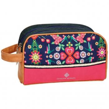Catalina Estrada Caleidoscopio Neceser de Viaje, 26 cm, 4.99 Litros, Multicolor