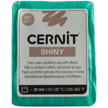 Cernit Brillante 56g, Acrilla, Verde, 7x5.5x1.5 cm