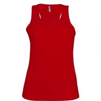 Kariban Proact- Camiseta de Deporte de Tirantes para Chica/Mujer