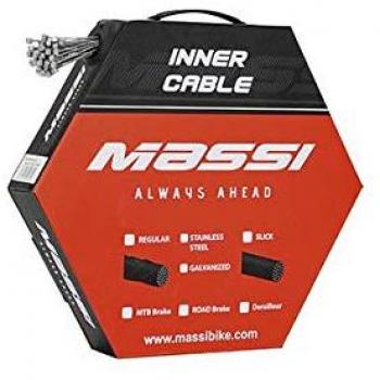 Massi 48.035 Cables de Freno, Gris, 1.5 x 1700 mm