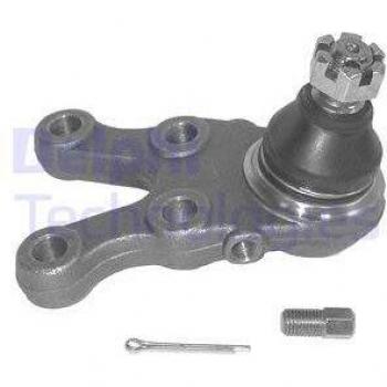 Rótula de suspensión DELPHI TC833 - Control arm ball joint, compatible con diversos vehículos, fabricada con materiales de alta calidad para garantizar durabilidad y rendimiento óptimo en la dirección y suspensión del automóvil