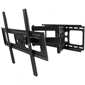 One For All WM4661 - Soporte de pared para TV de 32 a 84”, giratorio 120°, peso Max. 60kg, negro