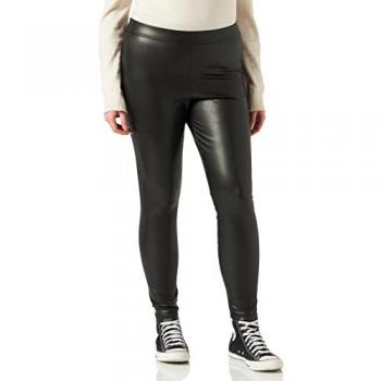 Vero Moda Women's Long Seamless Leather-Look Leggings - Gaya Model
