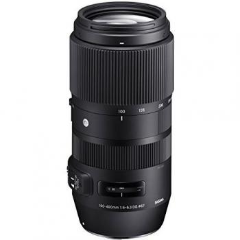 Sigma 729955 100-400 mm F5-6.3 DG OS C Nikon Fitting HSM Lens - Black