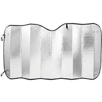 Parasole para Auto de Parabrisas 130x60cm PE con Película de Aluminio
