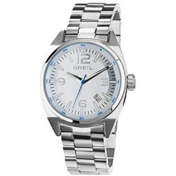 Reloj BREIL Hombre Master Esfera Plata e Correa in Acero, Movimiento Solo Tiempo - 3H Cuarzo