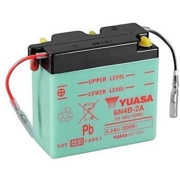 YUASA BATERIA 6N4B-2A abierto - sin ácido