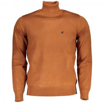U.S. Grand Polo Elegant Embroidered Turtleneck Sweater - 3XL