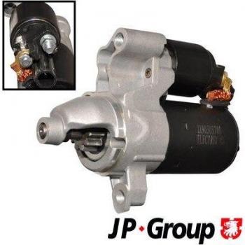 Motor de arranque JP GROUP 1190305700, tipo: starter, características: compatible con vehículos de diversas marcas, alta calidad de fabricación, diseño optimizado para un arranque eficiente, fácil instalación