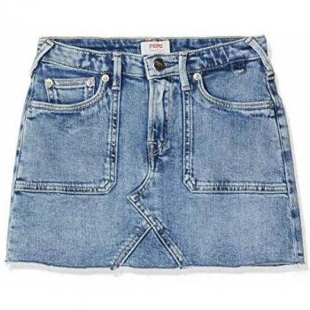 Pepe Jeans Millie Worker Falda, Azul