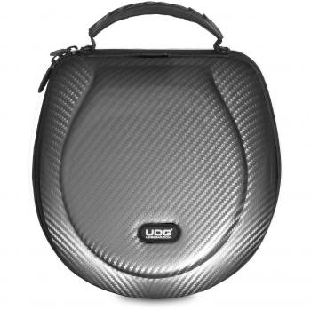 Estuche Rigido Grande para Auriculares UDG U8202SL Plata PU