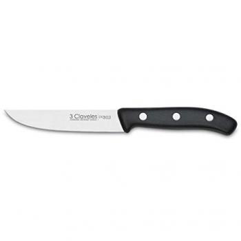 3 Claveles Cuchillo de Cocina, Línea DOMVS, Acero Inoxidable,
