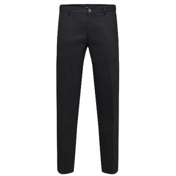 Selected Slim Fit Black Dress Pants for Men Size 106