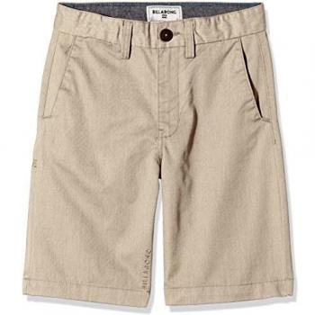 BILLABONG Carter Pantalones Cortos para niño, Carter Boy, Beige